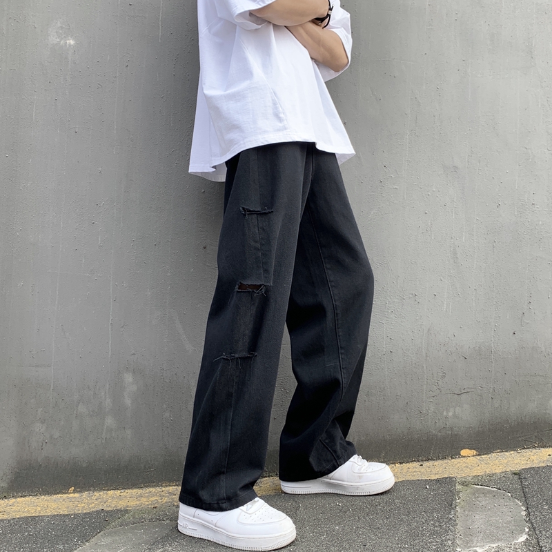 Quần Jean Nam - Baggy Ống rộng nam - jean dày