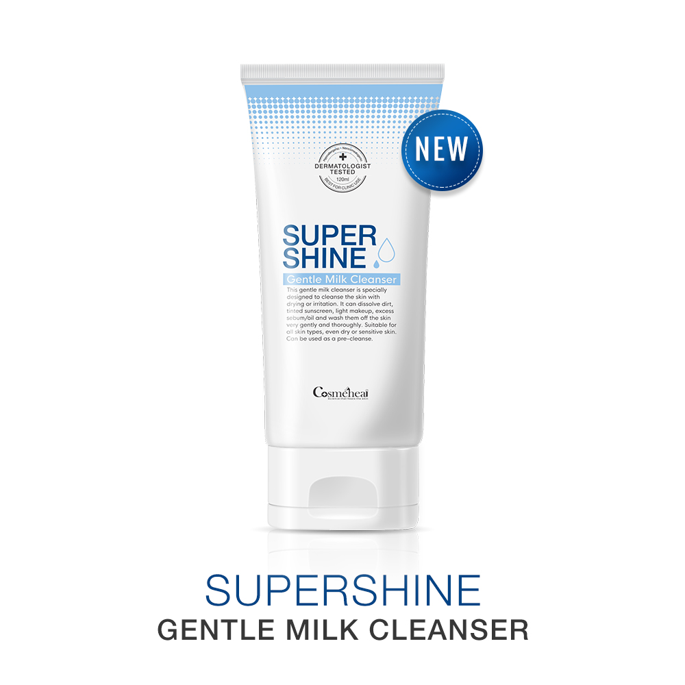 Sữa rửa mặt không bọt Super Shine Gentle Milk Cleanser 120ml