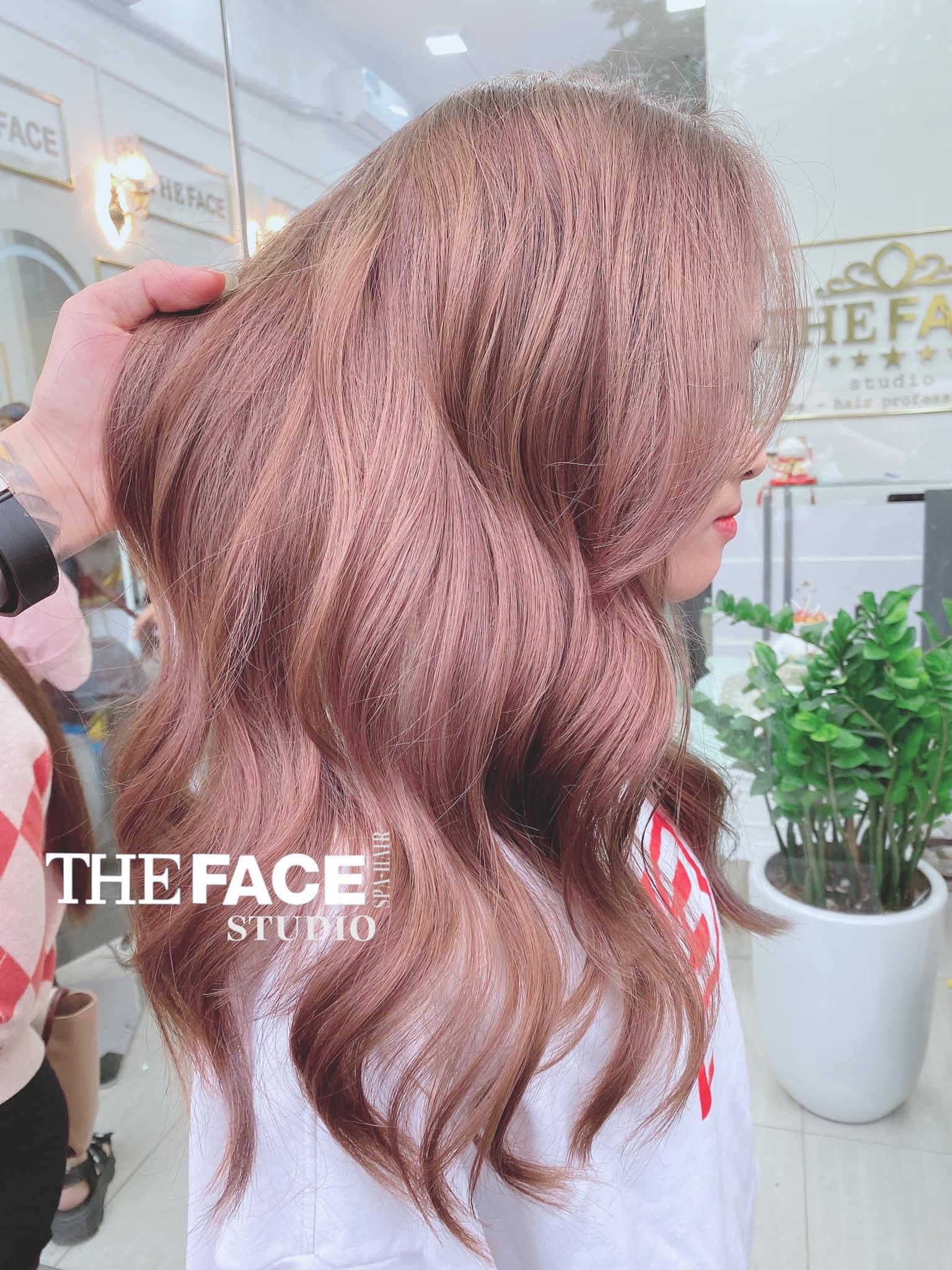 Thuốc nhuộm tóc màu Khói tía tại nhà, (Trọn bộ tặng gang tay, trợ nhuộm)