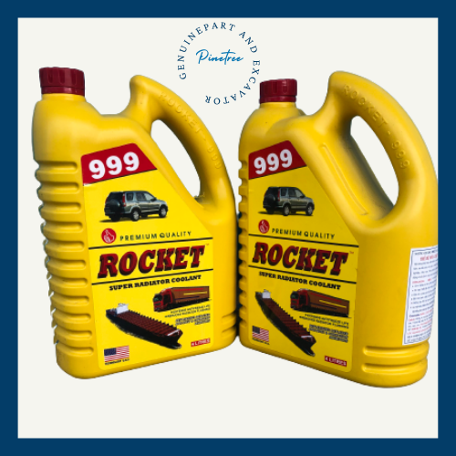 Nước làm mát động cơ xanh, nước xanh, giảm nhiệt, cao cấp dùng cho xe ô tô các loại ROCKET 999 - 4L