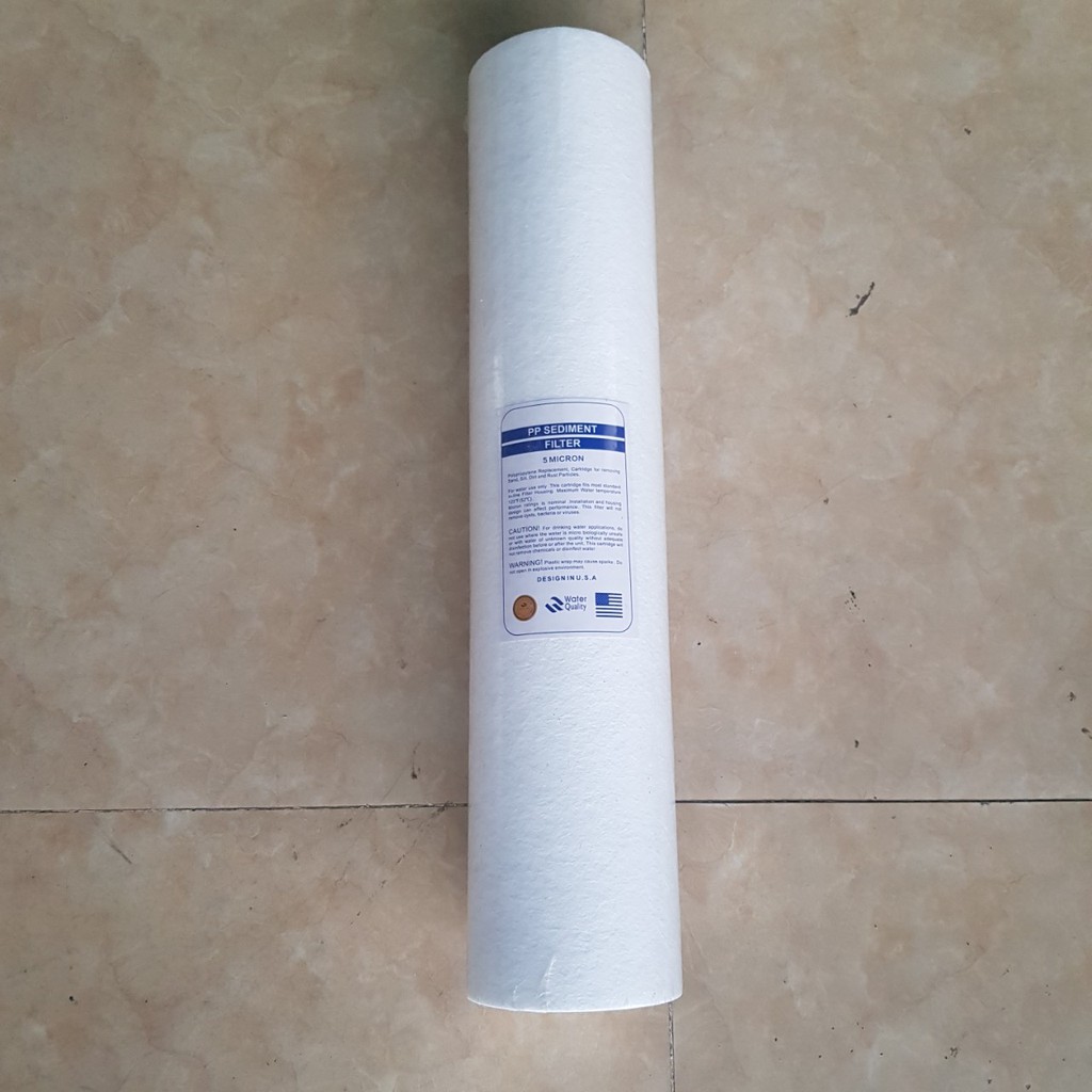 Lõi lọc pp bigblue 20 inch, lõi lọc pp dành cho cốc lọc béo 20 inch