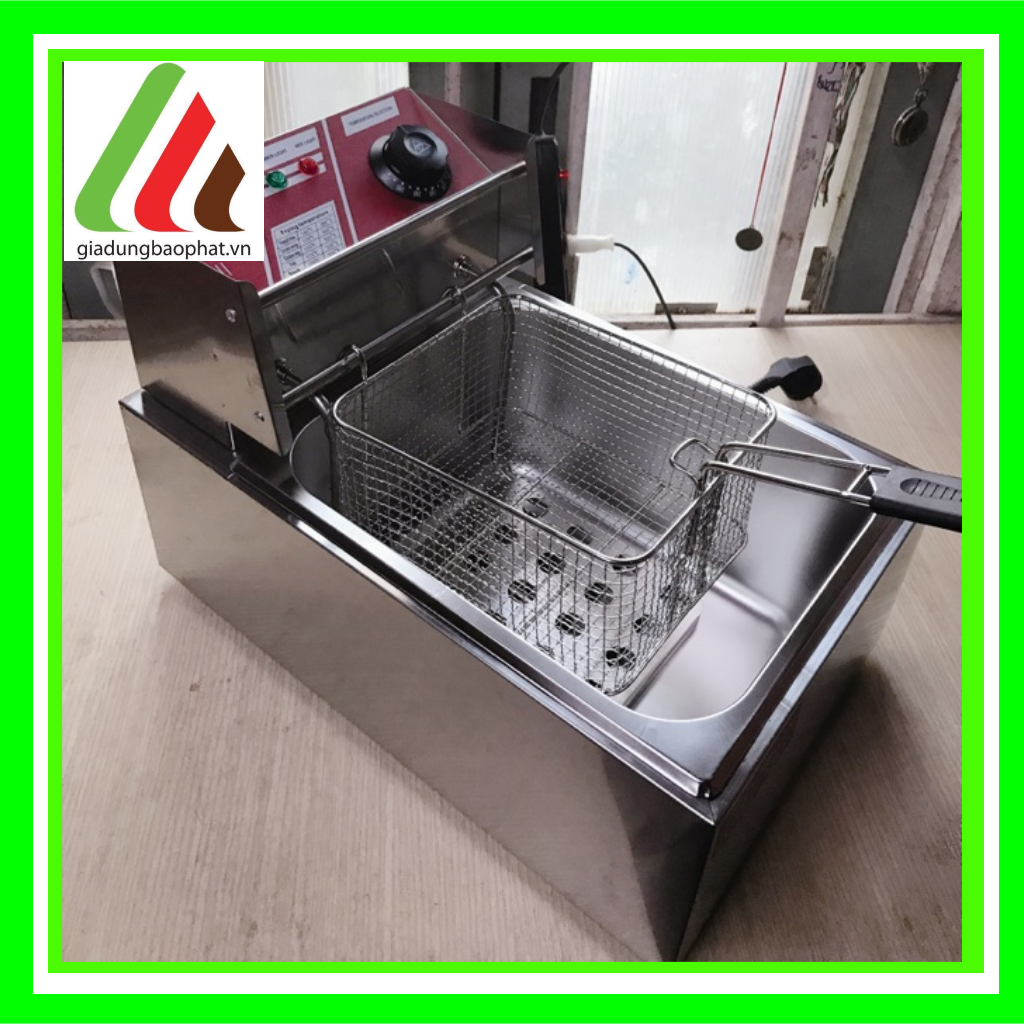 Bếp chiên nhúng điện 6L Shunji chất lượng tiện dụng - lò chiên ngập dầu