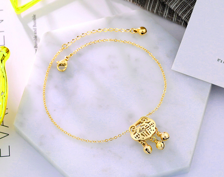 [HCM]Lắc vòng chân titan khóa trường thọ may mắn BU#101 - Bolt Unicolour Betta