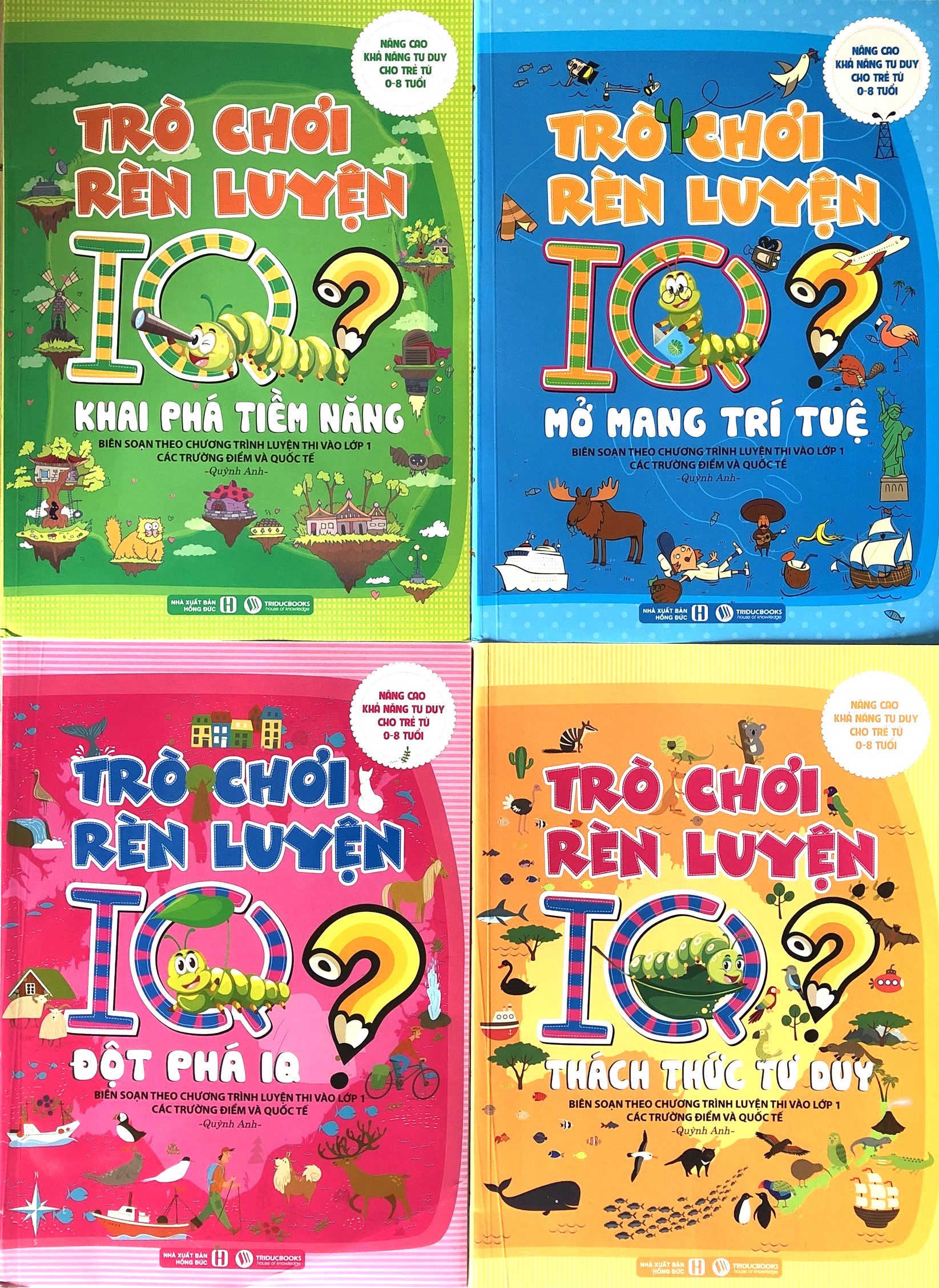 Combo Trò chơi rèn luyện IQ Khai phá tiềm năng - Mở mang trí tuệ - Đột phá tư duy - Thách thức IQ