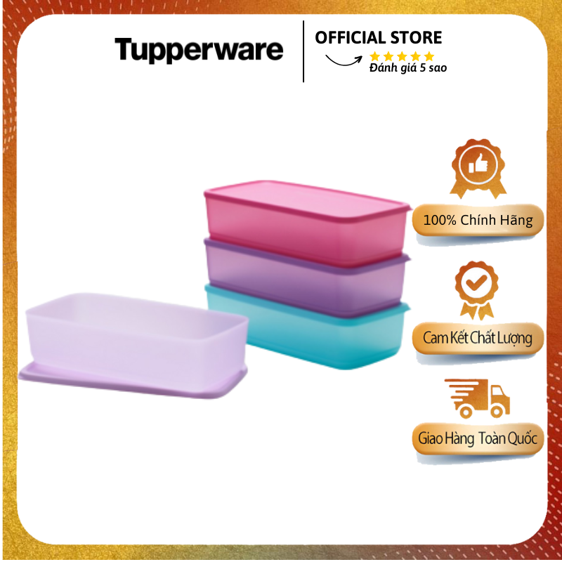 Hộp BQTP Trữ Mát Tupperware 1.4L Pak N Stor Nhựa Nguyên Sinh - Tupperware Mall Chợ Lớn