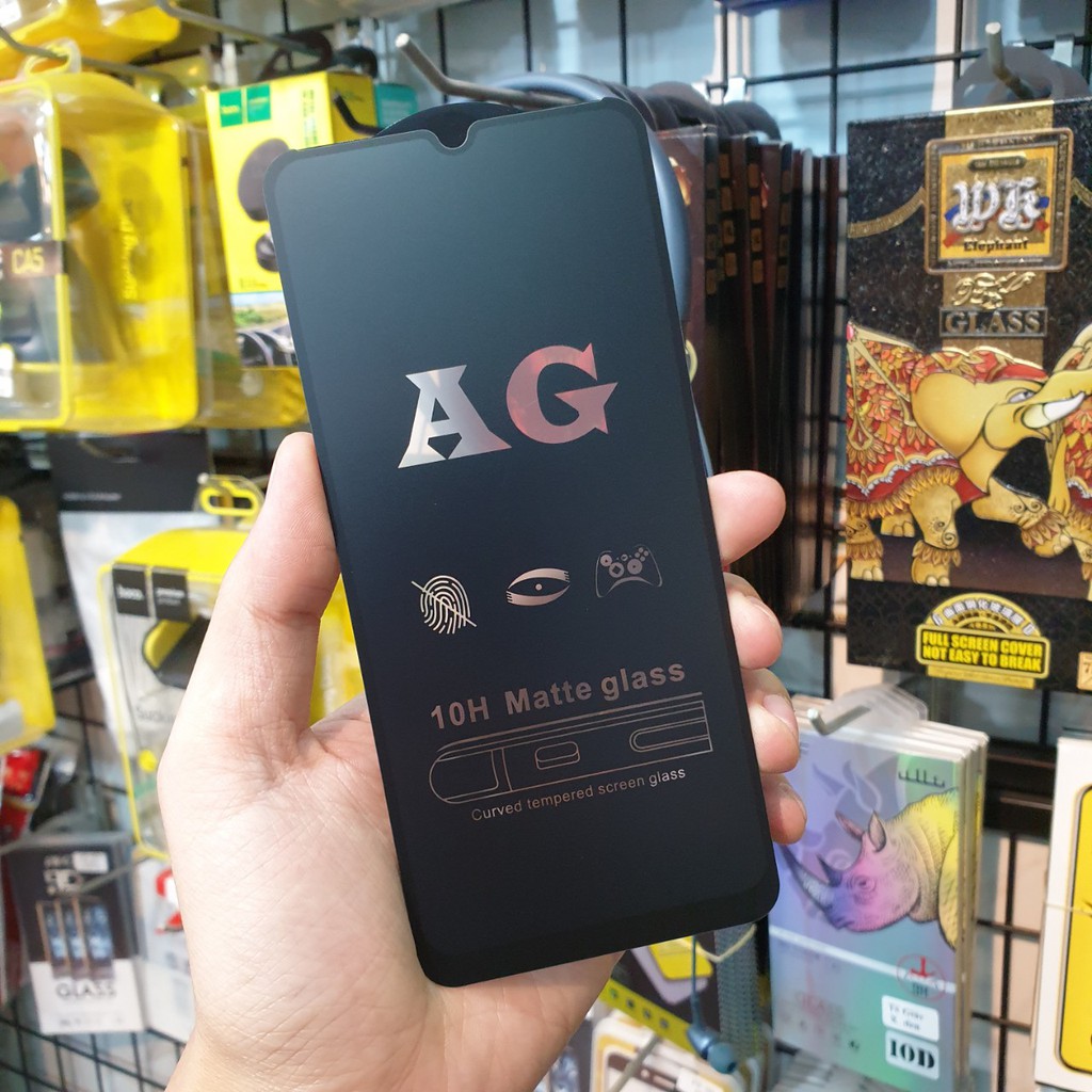 Kính cường lực samsung a7 2018/ a8 plus/ a9 2018 nhám full màn hình