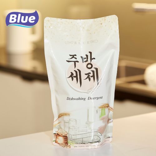 Nước rửa chén blue ngũ cốc túi 800ml