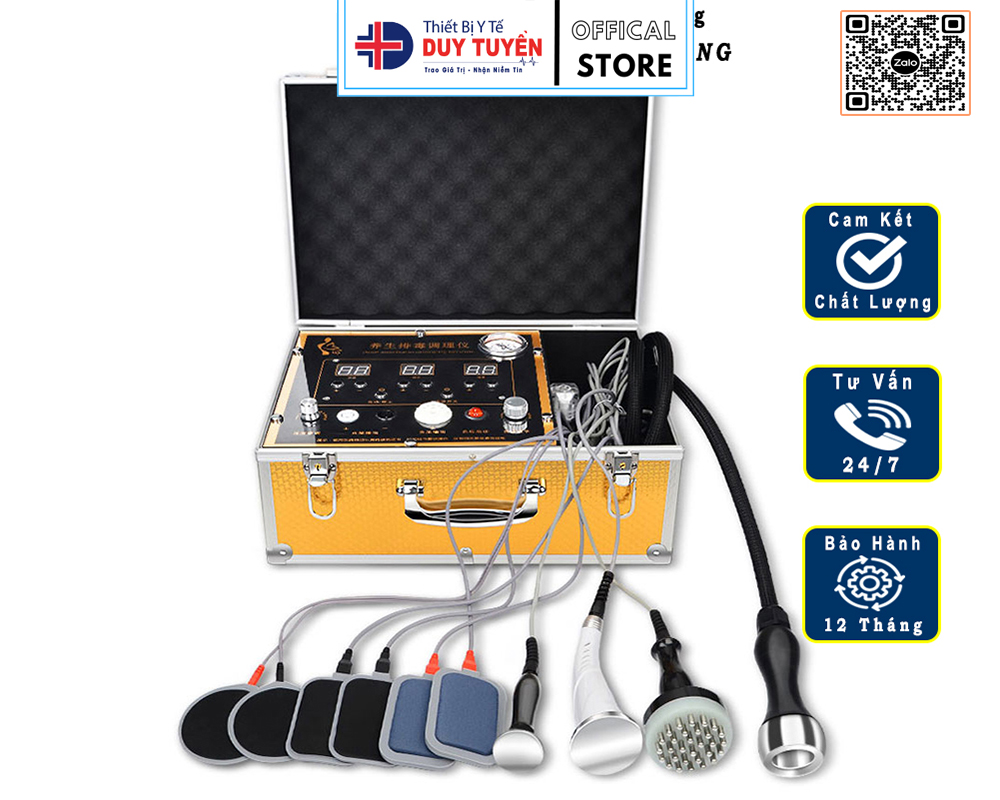 Máy dds dodoto điện sinh học thế hệ 9 mới nhiều phụ kiện đi kèm