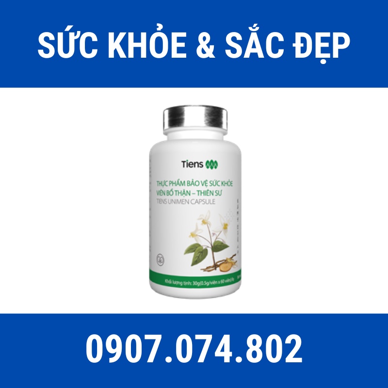 Viên bổ thận tiens - bổ thận thiên sư – 60 viên/lọ