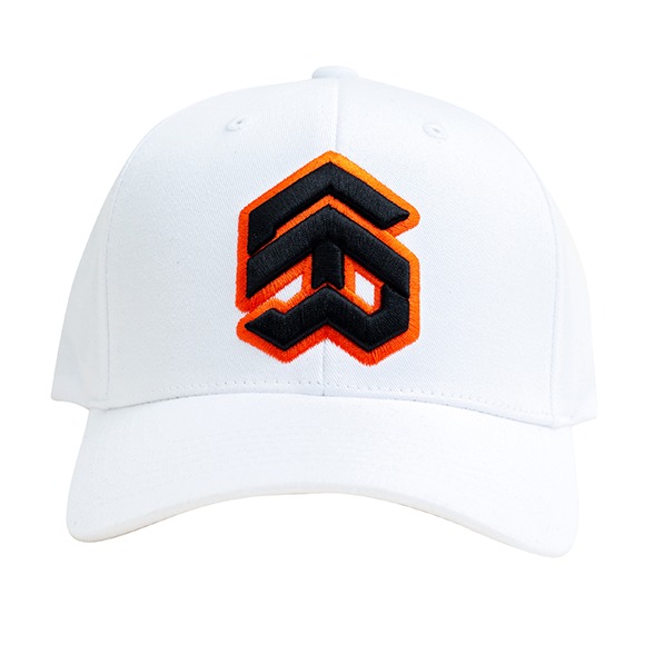 5theway® /stroke/ big logo baseball cap™ in white aka nón lưỡi trai trắng