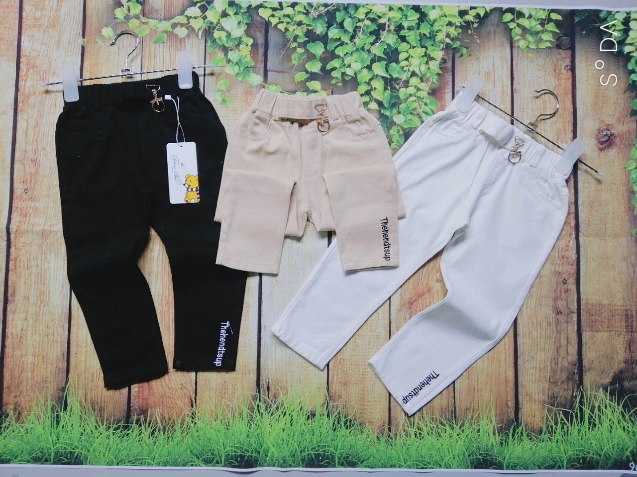 Quần kaki cho bé gái size từ 7-17kg
