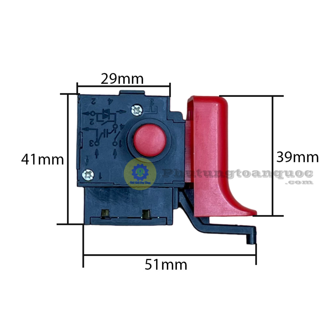 Công tắc máy khoan bosch 10mm có mã gbm 10 re hoặc gsb 10 re lõi đồng bên trong