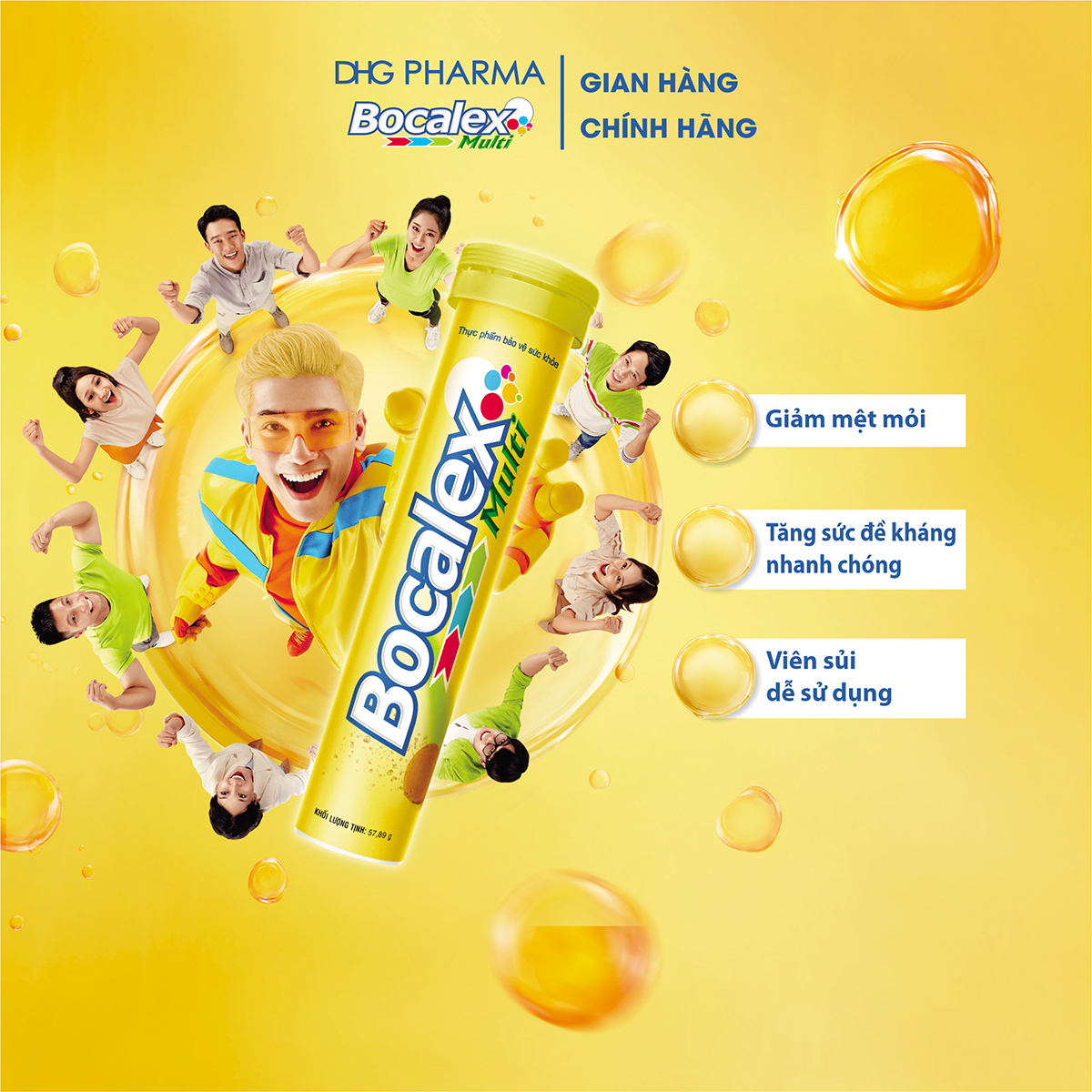 Thực phẩm bảo vệ sức khỏe Bocalex Multi bổ sung vitamin cho cơ thể