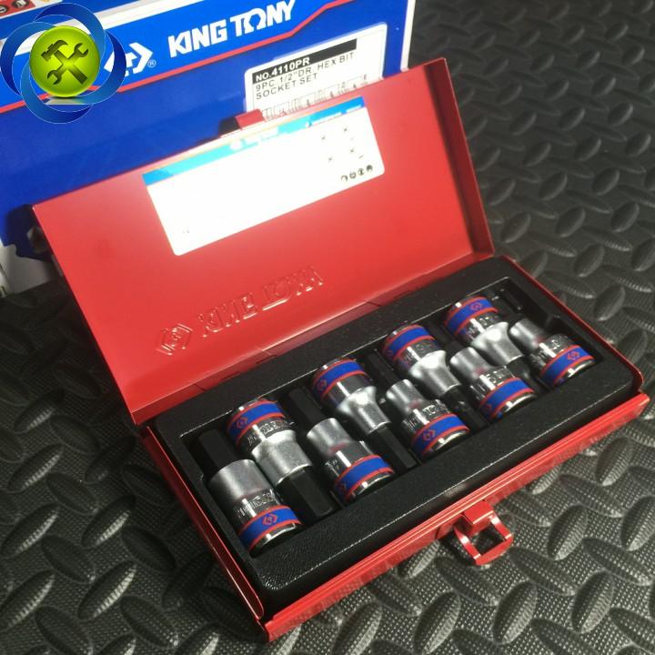 Bộ tuýp lục giác kingtony 4110pr 9 chi tiết 1/2