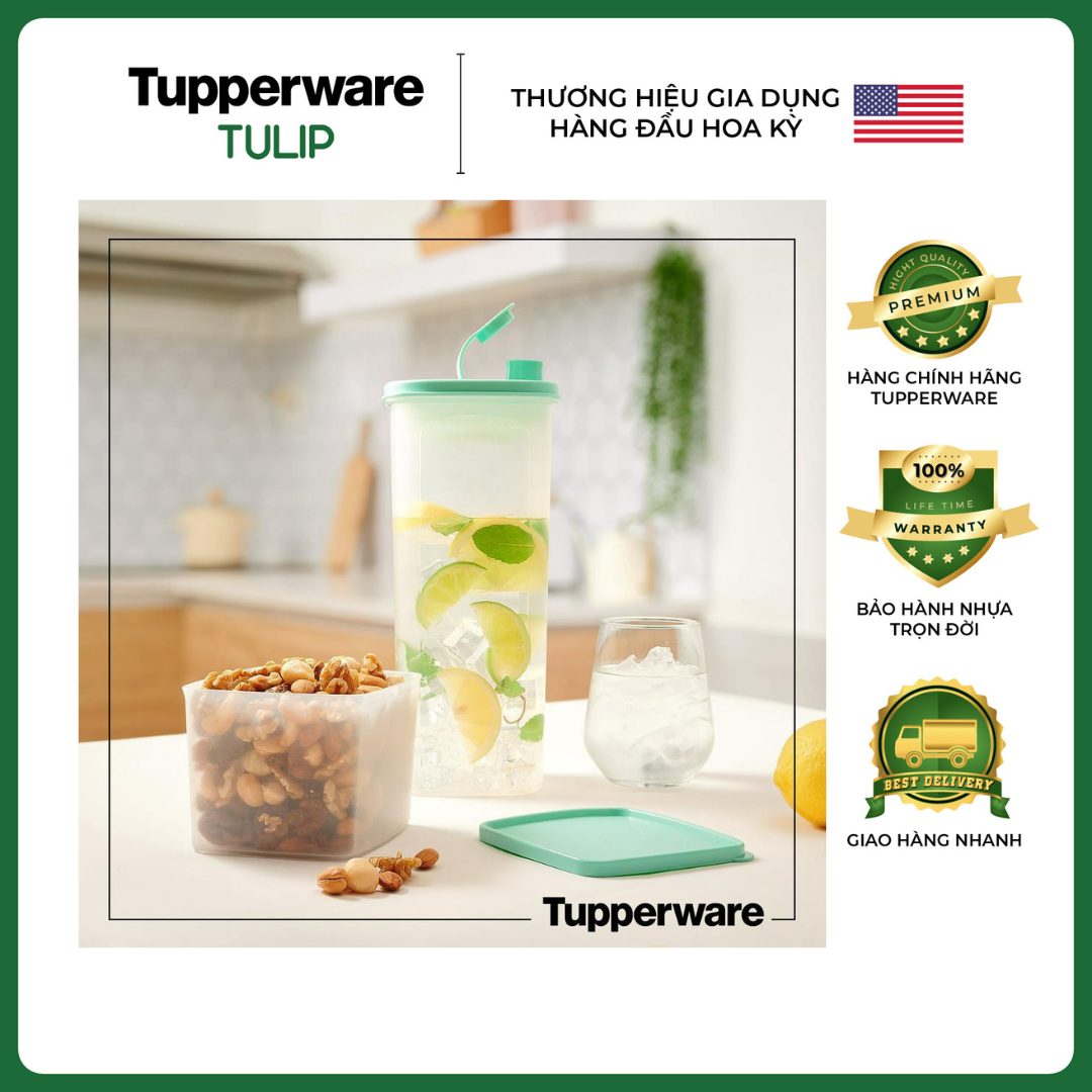 Bộ sản phẩm memberkit tasty set tupperware chính hãng
