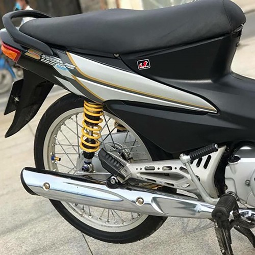 Pô xe máy gắn xe wave a cực êm như zin - Pô xe máy gắn xe wave a cực êm như zin