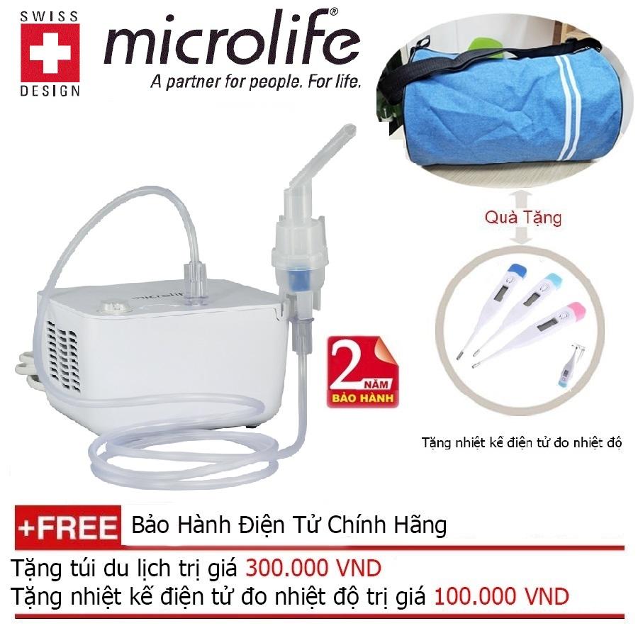 MÁY XÔNG MŨI HỌNG MICROLIFE NEB 200 + Quà tặng balo du lịch
