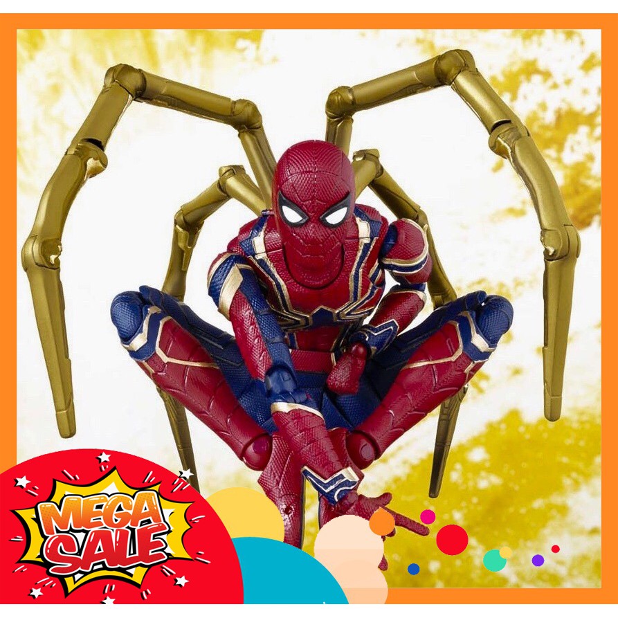Mua Mô Hình Người Nhện Spider Man Homemade Suit Homecoming SHF Giá Rẻ   WebMoHinhCom