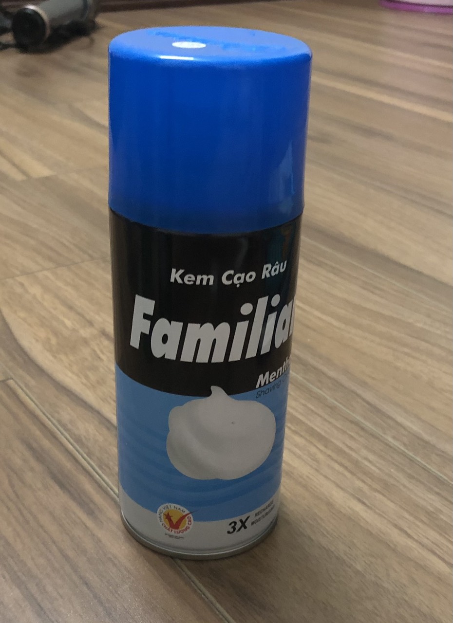 (CHÍNH HÃNG) Kem bọt cạo râu Familiar 275gr