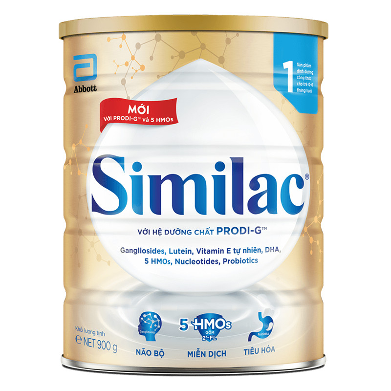 Sữa bột similac iq 1 900g