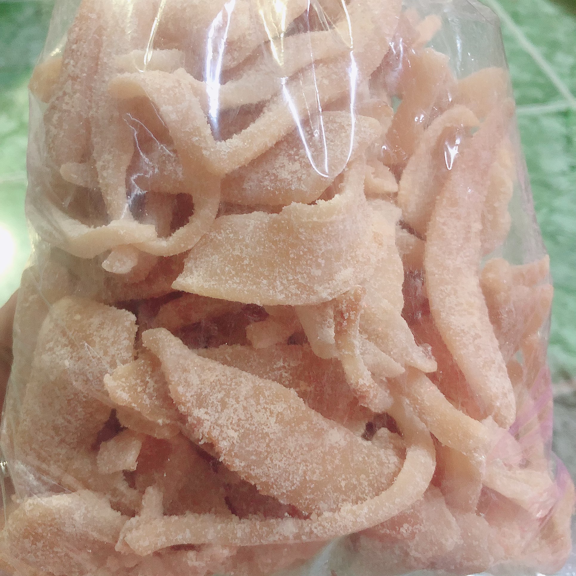 Mứt dừa non dẻo hương vị truyền thống + mua càng nhiều càng giảm giá 100k/500gr túi ·