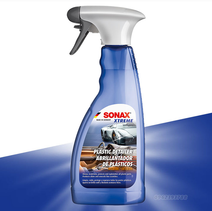 Bảo dưỡng nhựa Sonax Xtreme Plastic Detailer 255241- Áp dụng trong ngoài xe ô tô