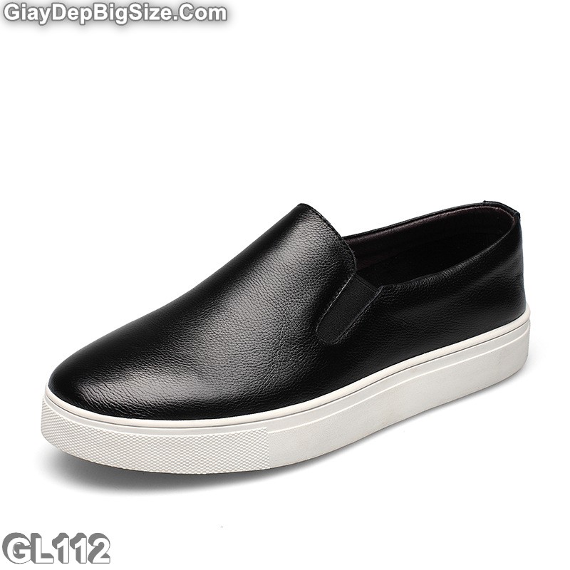Giày mọi xỏ big size, giày lười big size cỡ lớn 44 45 46 47 48 cho nam chân to cân đối