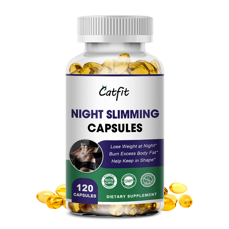 Catfit Night Viên nang đốt cháy chất béo giảm cân Hỗ trợ giảm cân Ngăn
