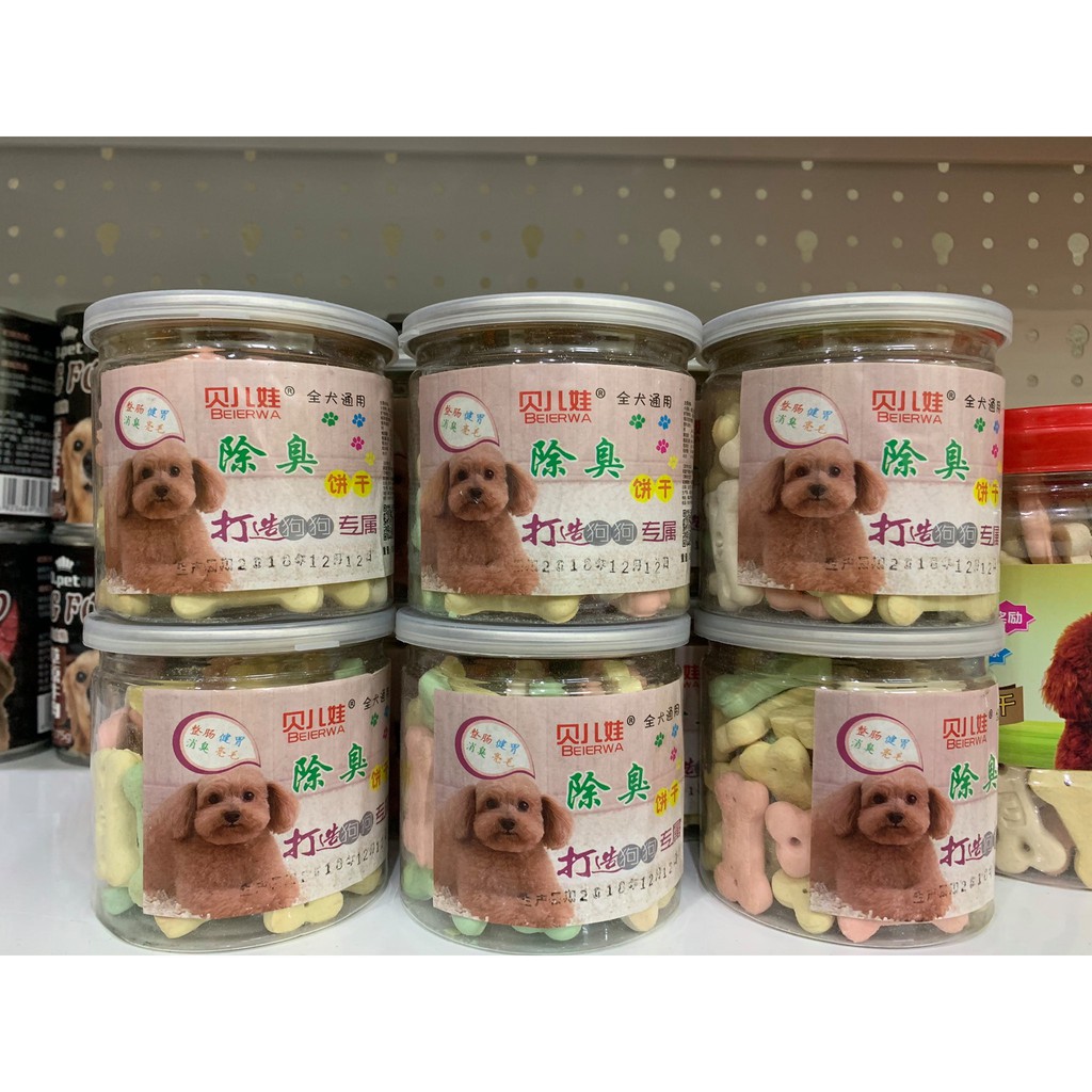 [Hoàn Tiền 10%] Bánh thưởng cho cún, là đồ ăn giàu canxi và tốt cho hệ thống tiêu hóa hỗ trợ thú cưng phát triển khỏe mạnh, là thức ăn thưởng, ăn nhẹ cho thú cưng