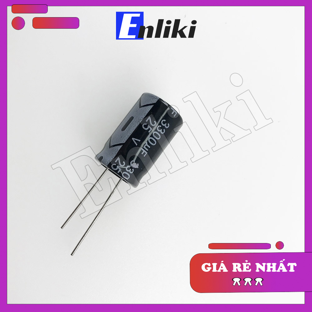 Tụ 3300uf 25v kích thước 16x25mm