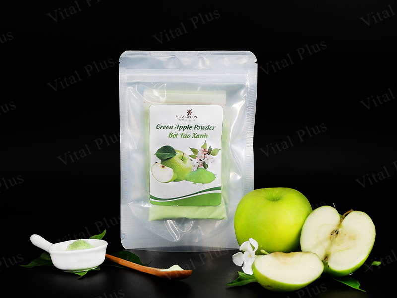 Bột táo xanh - 100 gram - Green Apple Juice Powder - Anise Shop