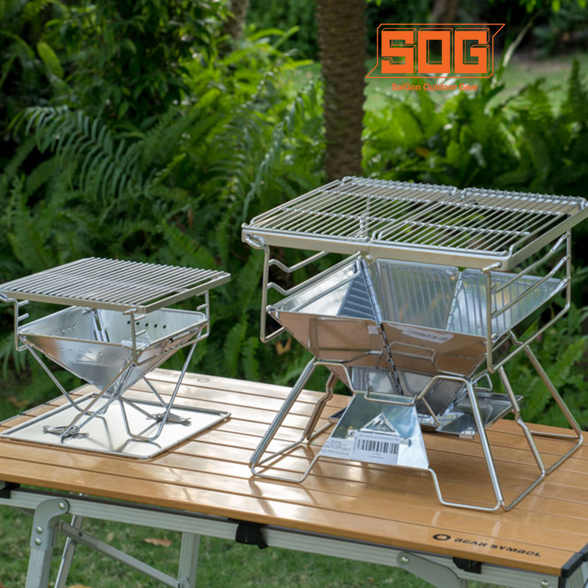 Bếp nướng dã ngoại Campingmoon X mini Pro