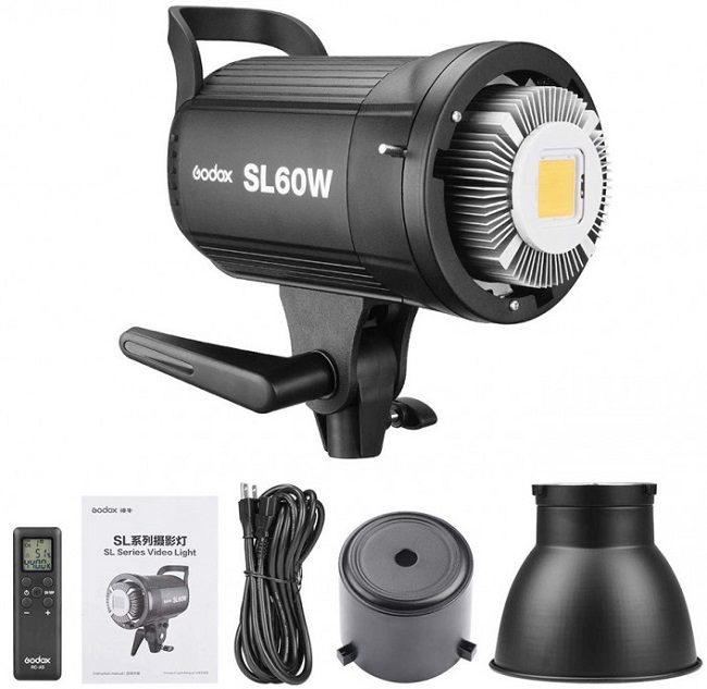 Đèn led quay phim godox sl-60w - hàng chính hãng