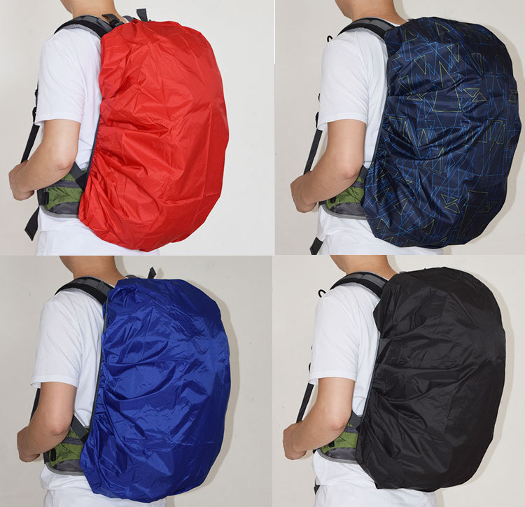 Vải mưa bọc ba lô loại 55L