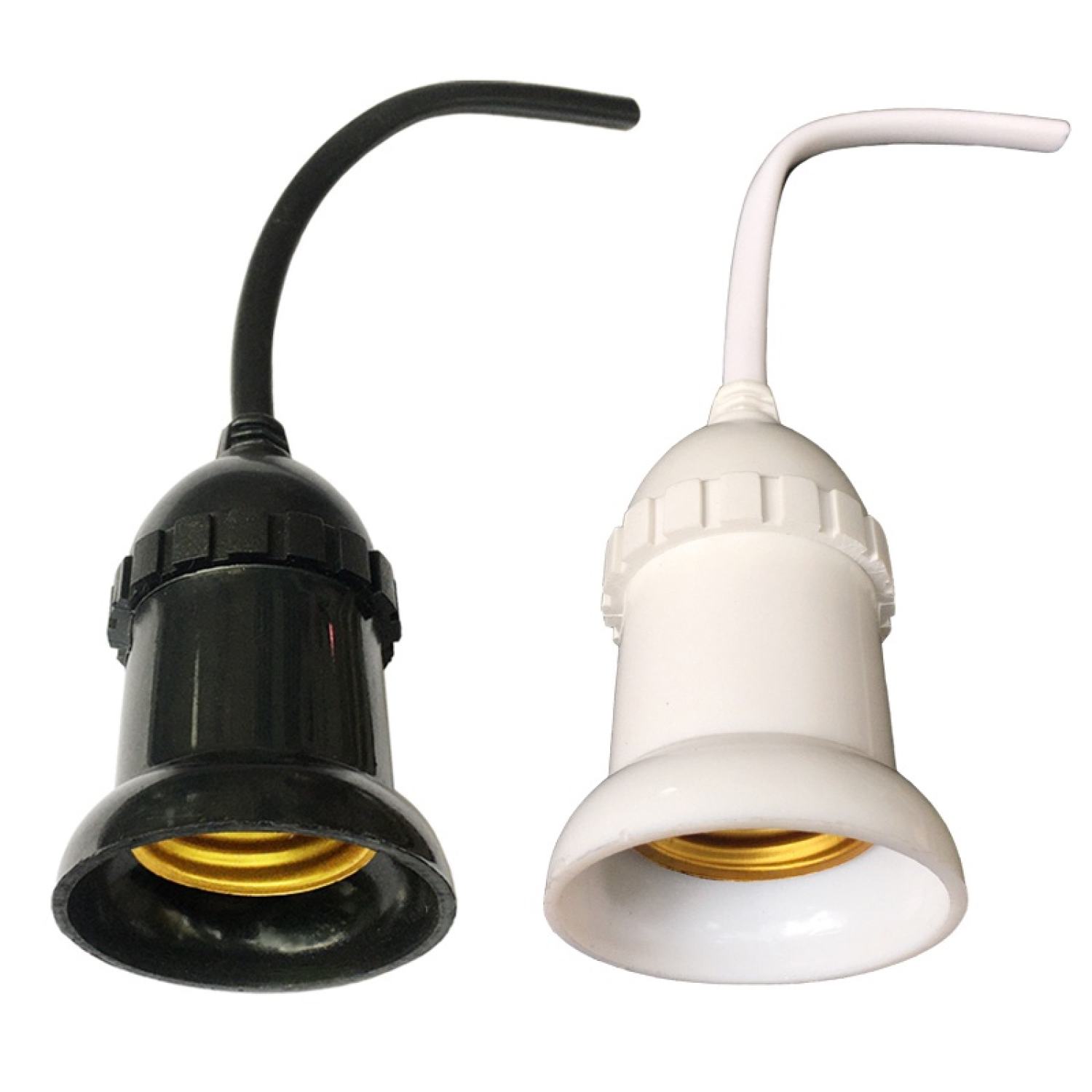 Đui đèn chống nước, treo thả ngoài trời E27 đuôi xoáy