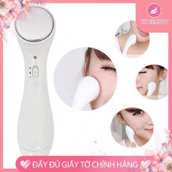 Máy massage mặt bù ion hỗ trợ hấp thu kem