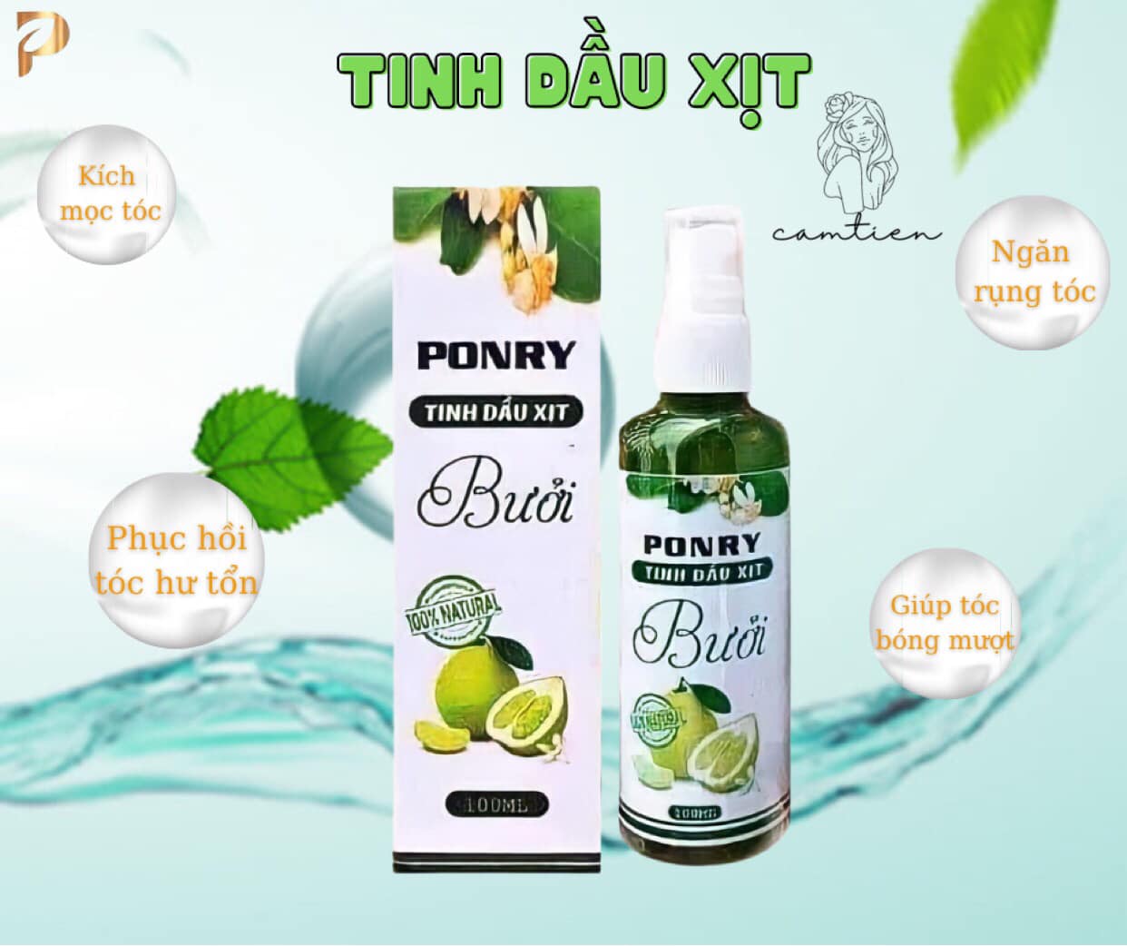 Tinh dầu bưởi ponry