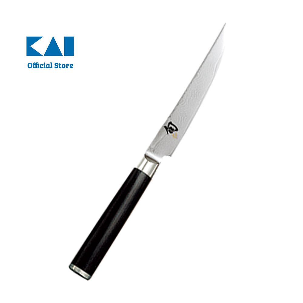 Dao làm bếp Nhật cao cấp Shun Classic Steak - Dao căt bít tết thép Damascuss 69 lớp DM0711 (120mm)