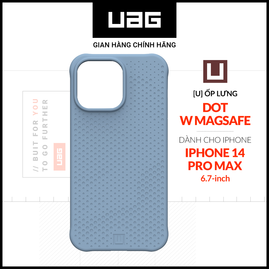 Ốp lưng uag dot w magsafe cho iphone 14 pro max