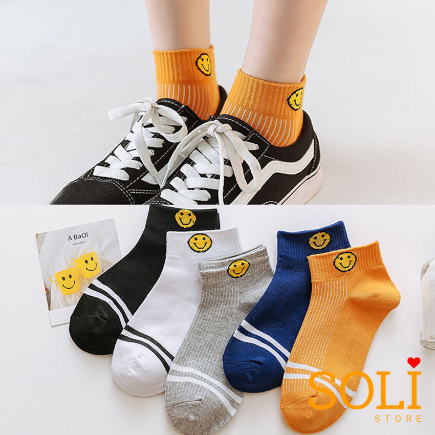 Vớ nữ tất nữ mặt cười dễ thương TN04