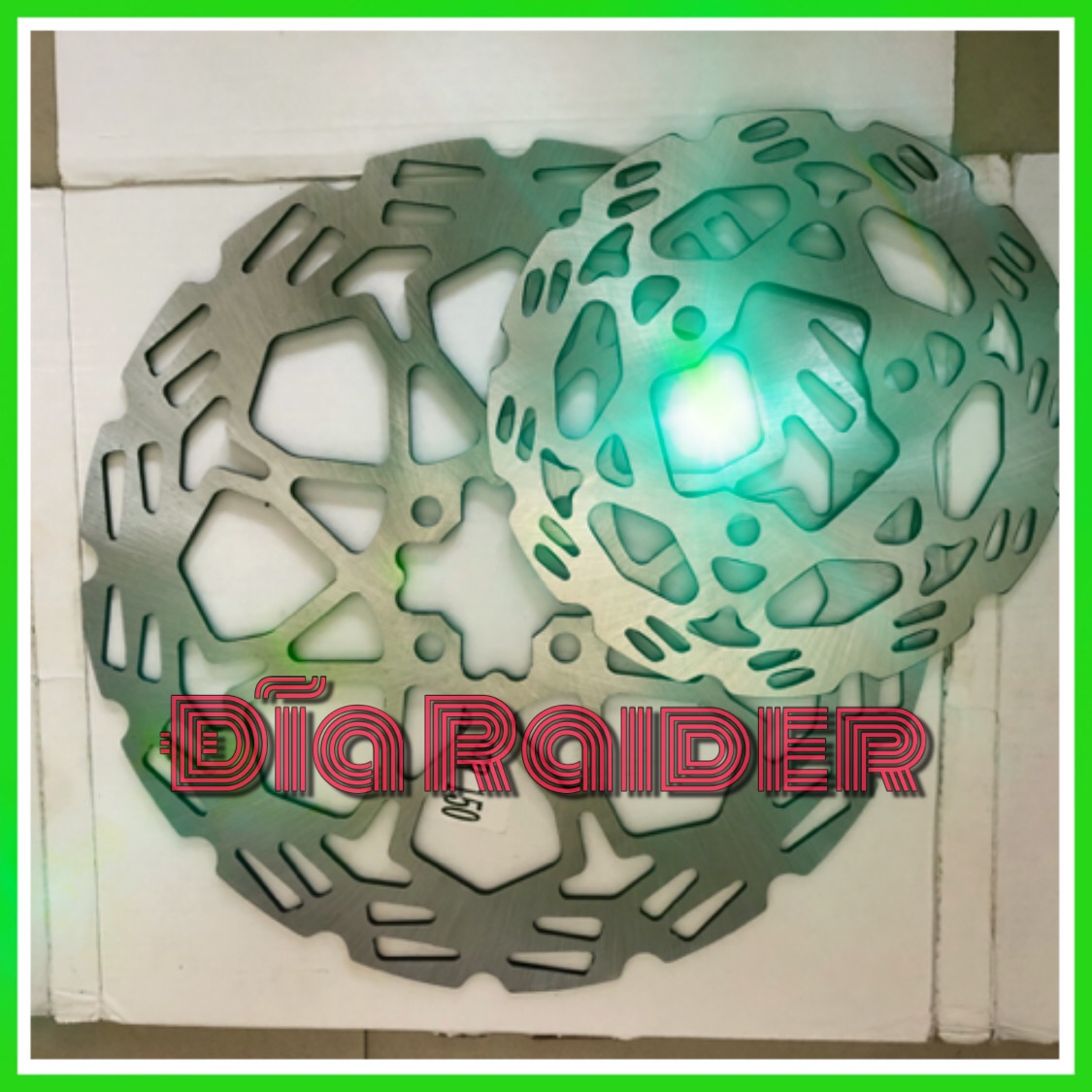 Cặp đĩa zot gắn satria Raider trước sau