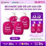 MUA 4 TẶNG 4 Nước Giặt Đồ Lót Keido.home Chai 300ml Cho Da Nhạy Cảm, Kháng Khuẩn, Dịu Nhẹ, An Toàn