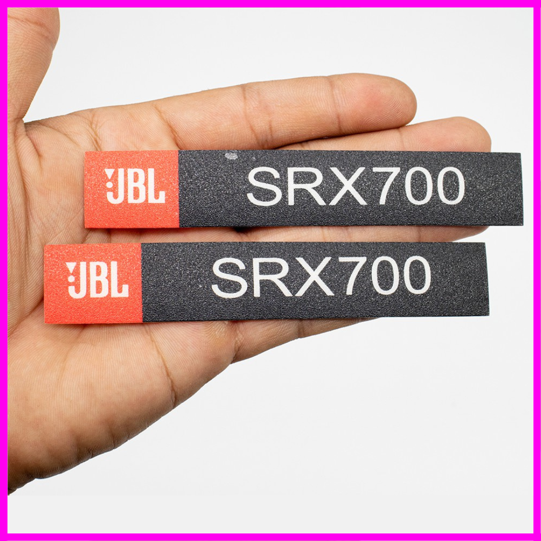 Tem loa jbl srx700 dán tay cầm thùng loa