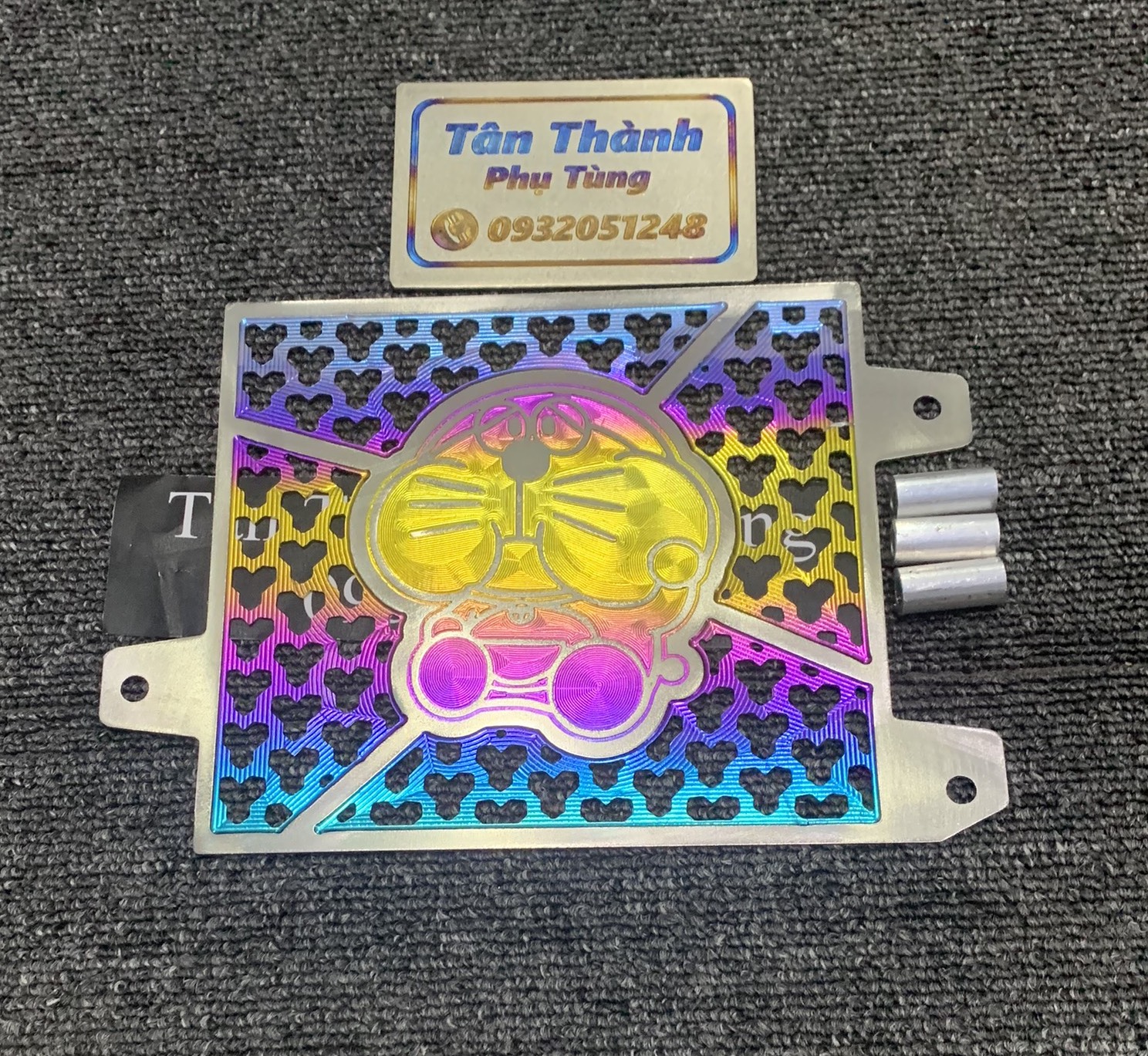 Che két nước Titan Vario, Air Blade hình Doraemon (mẫu 2)