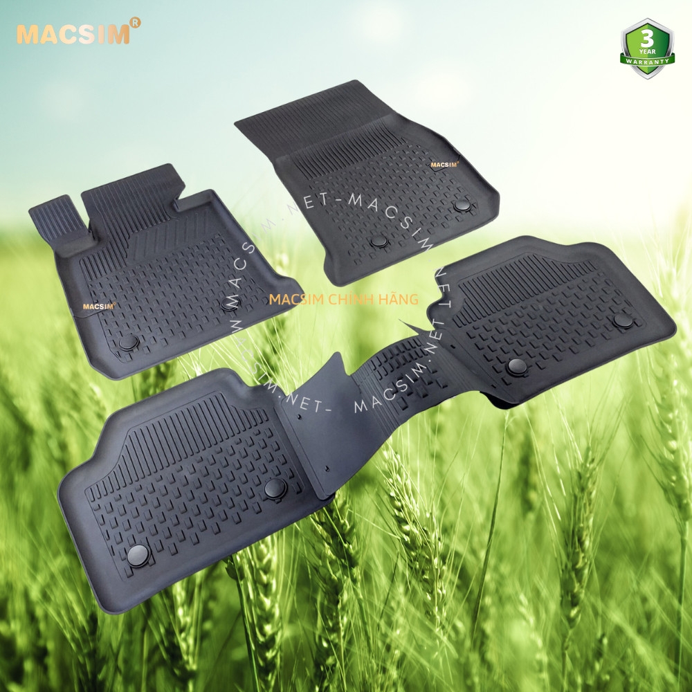 Tpe Silicon Car Floor Mats F36 Grand Coupe Bmw 4 Series 2014-2019 Black Brand Macsim Giá 4,000,000 Đồng*Miễn phí vận chuyển