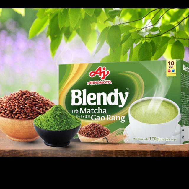 Trà Matcha gạo rang BLENDY 170G (10 gói x170g)