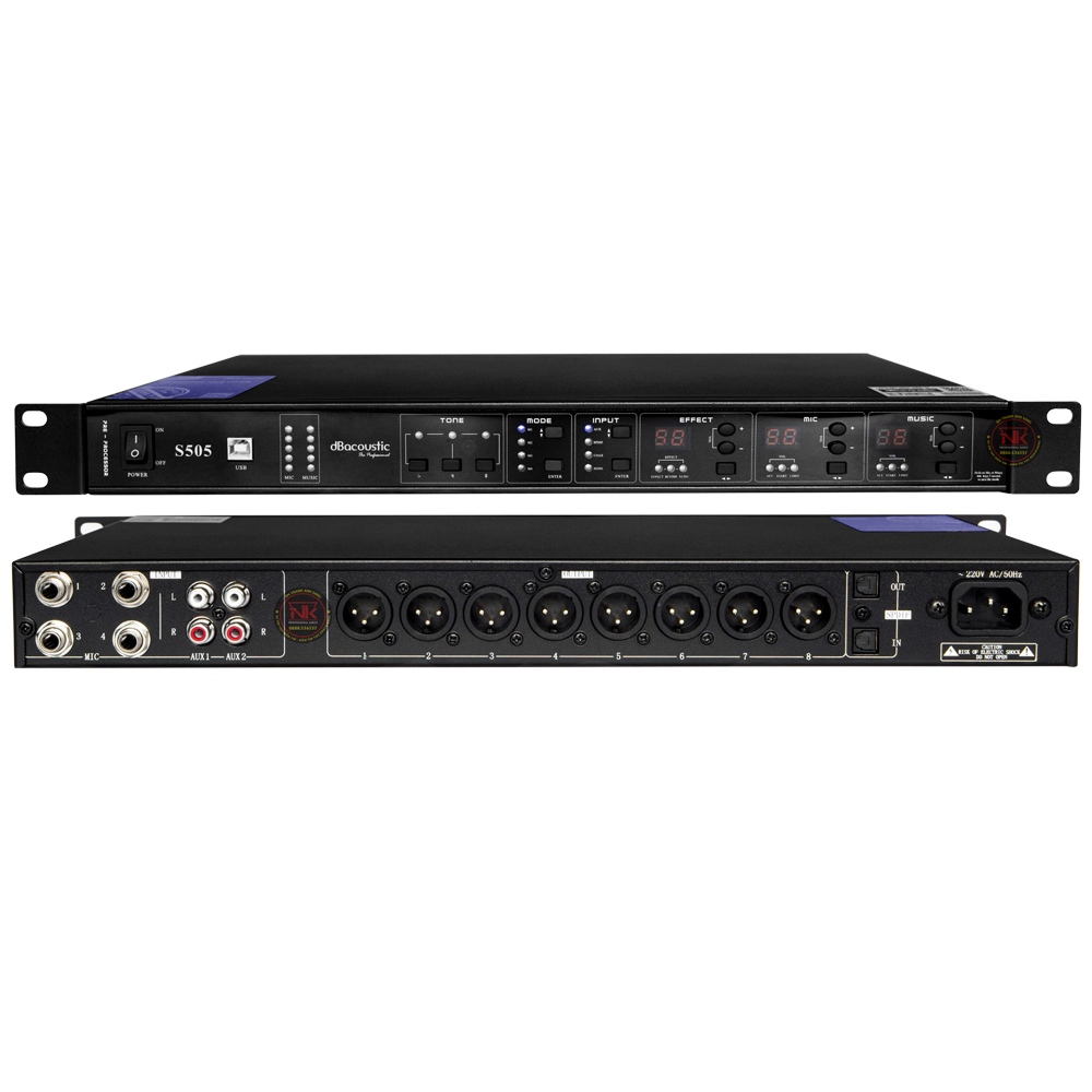 Vang số dB acoustic S505 bảo hành 24 tháng tặng dây canon miễn phí vận chuyển