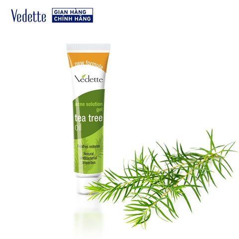 Gel Giảm Mụn Tràm Trà Vedette 18g