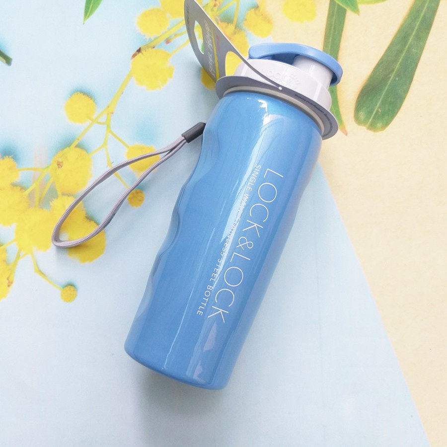 Bình đựng nước thể thao bằng inox lock&lock lhc211/lhc212 550ml