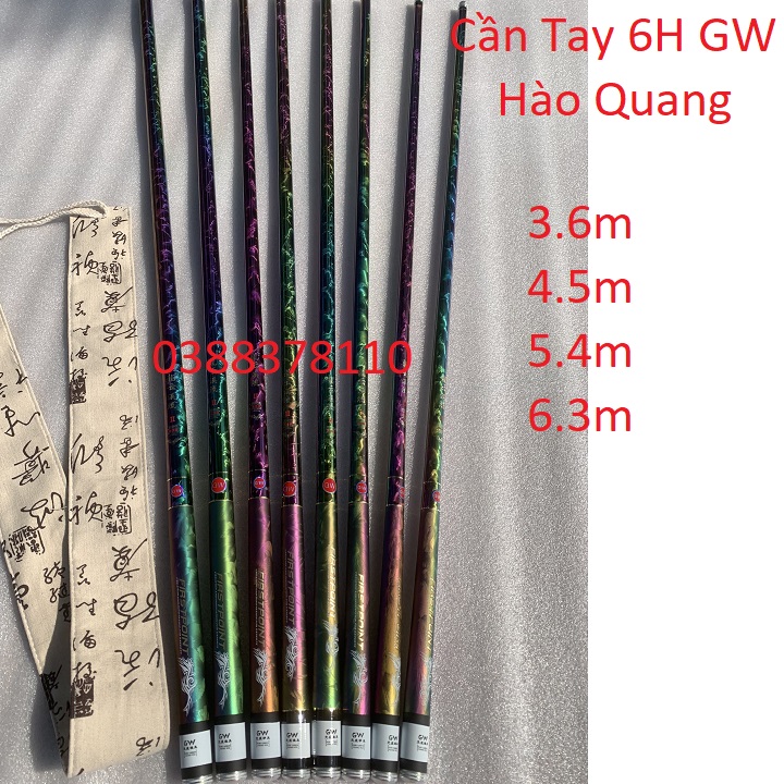 Cần câu tay 6h gw hào quang